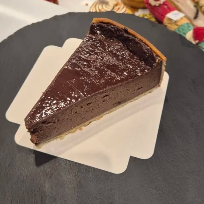 Flan chocolat — pâtisserie artisanale Chez Flo Paris 13e