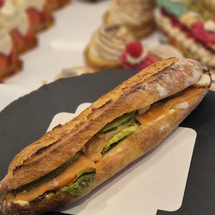 Sandwich saumon avocat — sandwicherie Chez Flo Paris 13e