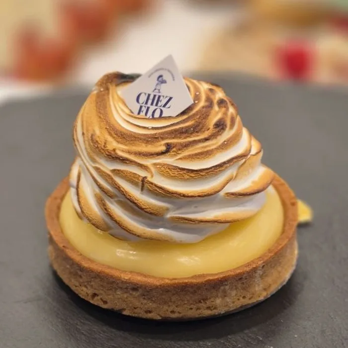 Tarte au citron meringuée — pâtisserie artisanale Chez Flo Paris 13e